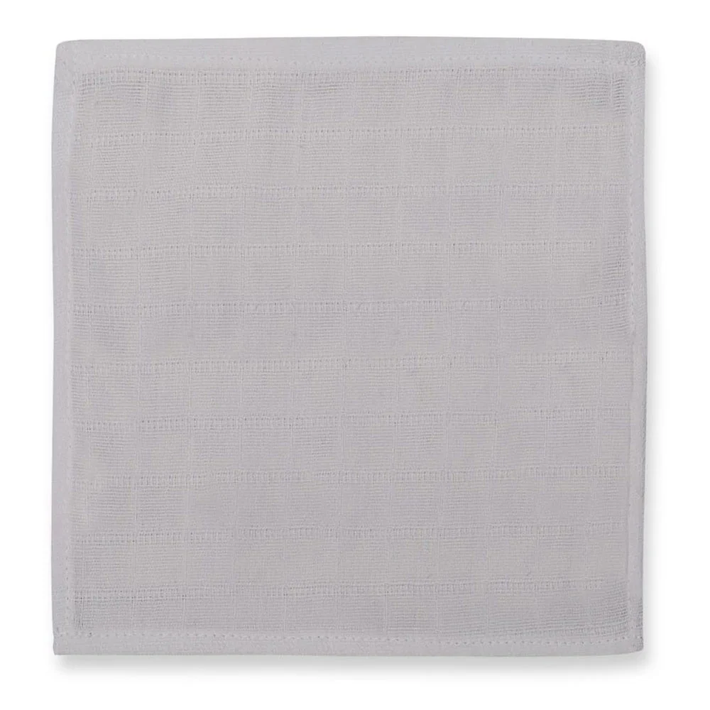 Small Muslin Squares UK | Pack of 5 | 20x20 cm | Baby Burp Cloths | Deux Lapins