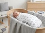 Muslin Swaddle Blanket 100x100 cm | Soft Cotton | Deux Lapins UK