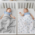 Muslin Swaddle Blanket 70x70cm - Bébé Lapin - Image 4