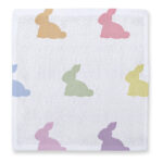 Muslin Burp Cloth Small (5 pcs) - Rainbow Lapin